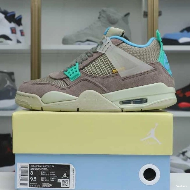 LA HAZE' UNION RETRO 4 X JORDAN 'TAUPE AIR 0720